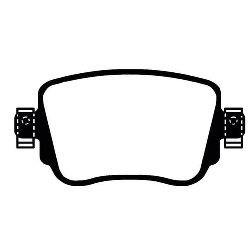 Abtex Rear Brake Pad Set PLU2402