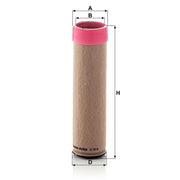 MANN-FILTER Secondary Engine Air Filter CF 97/2