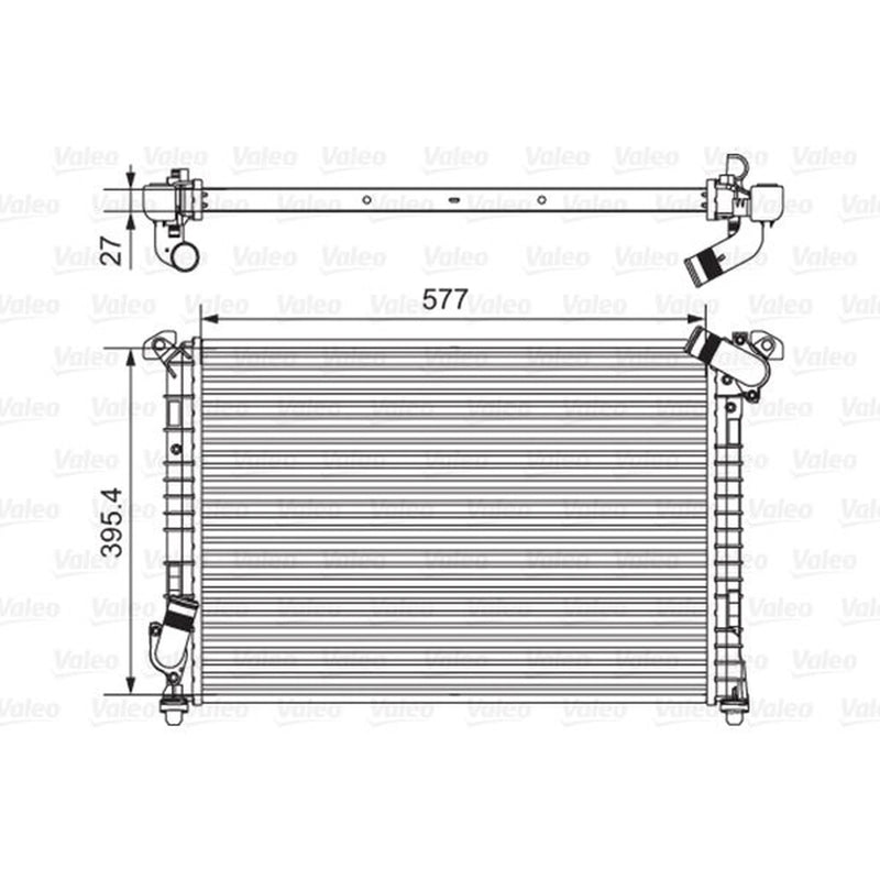 Valeo Engine Radiator 734328
