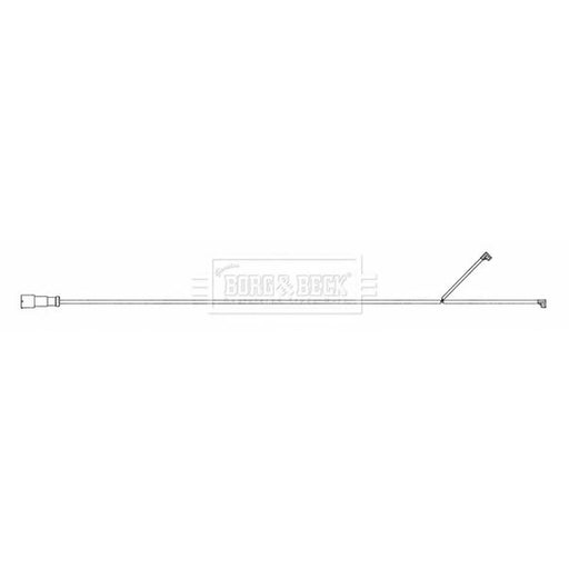 Borg & Beck Brake Pad Wear Sensor Rear BWL33094