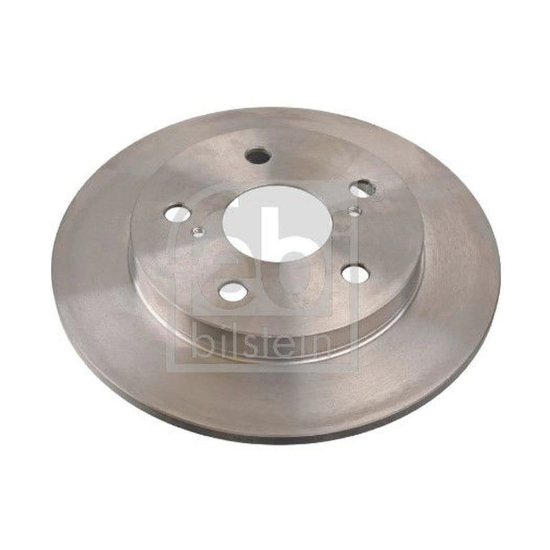 Febi 2 x Solid Rear Brake Discs 108414-x2