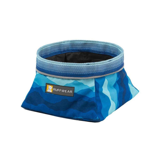 Ruffwear Quencher Dog Bowl with Coastal Mountains Print (Medium) - Ruffwear - Van Life Living