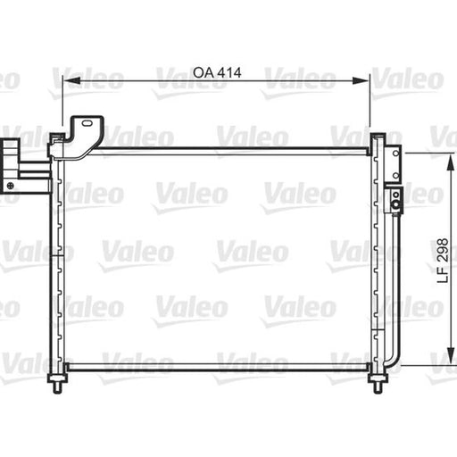 Valeo Air Conditioning Condenser 818088