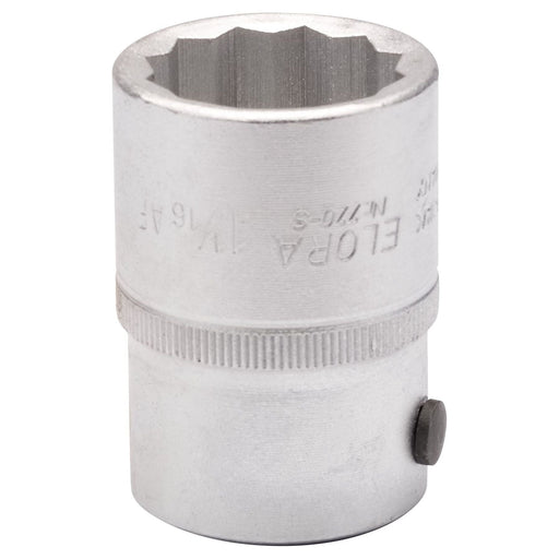Draper Elora Bi-Hexagon Socket, 1.1/16" 3/4" Sq. Dr. 00484 Draper  - Town Parts