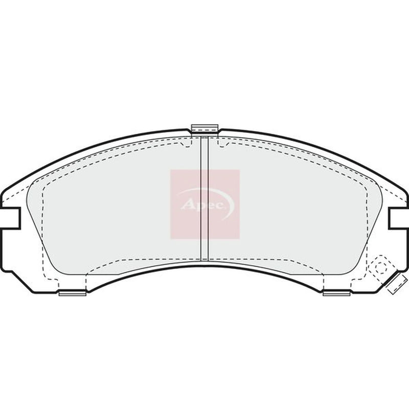 Apec Front Brake Pad Set PAD781