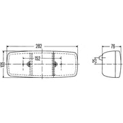 Hella Tail Light / Lamp R10W Left 2SD 001 699-511