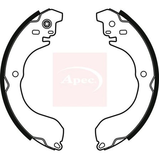 Apec Brake Shoe Set Axle Kit SHU821