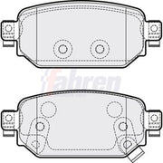 Fahren Rear Brake Pad Set fits Mazda 3 2013-2019 1.5 1.6 2.0 2.2