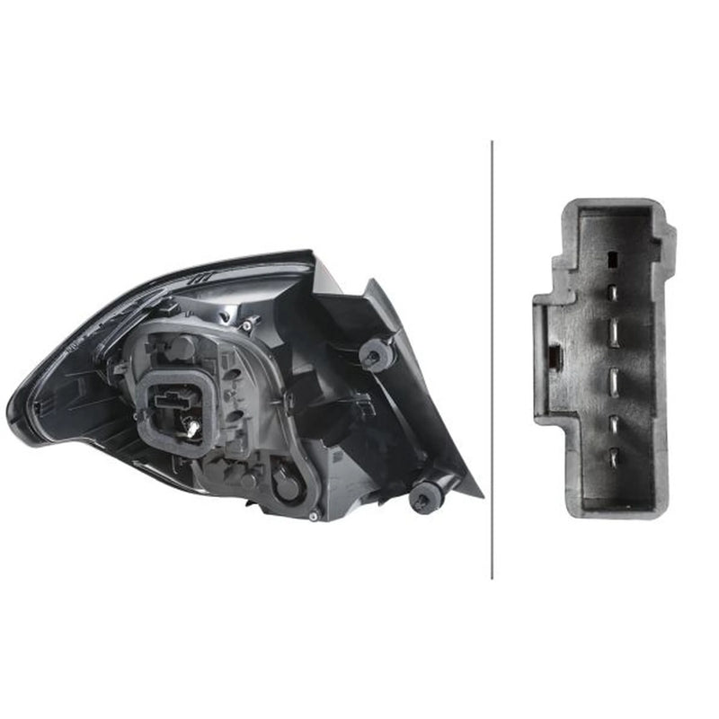 Hella Tail Light / Lamp PY21W Right 2SK 354 833-041