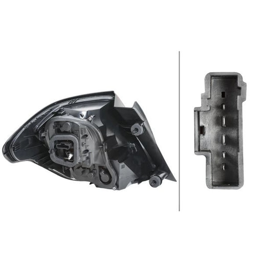 Hella Tail Light / Lamp PY21W Right 2SK 354 833-041