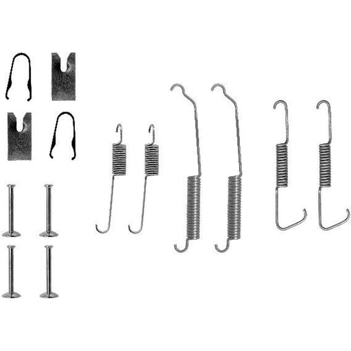 Textar Brake Shoe Accessory Kit Rear 97014100