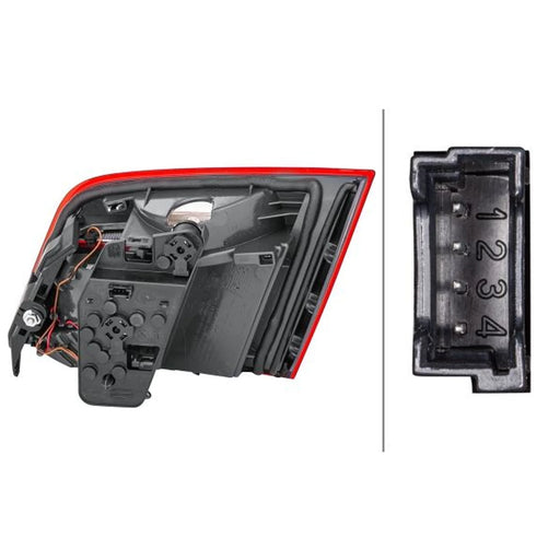Hella Tail Light / Lamp H21W Left 2TZ 011 145-511