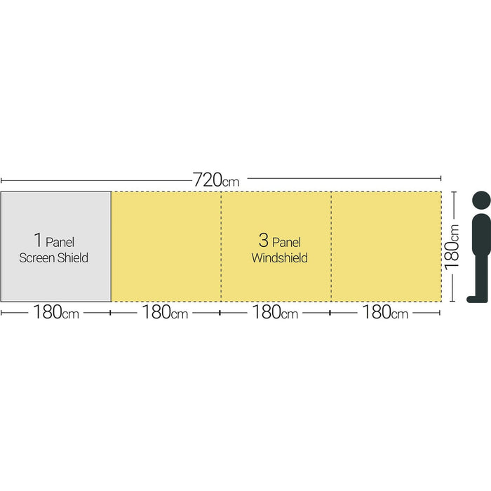 Screen Shield (1 panel) A5510 - Quest - Van Life Living