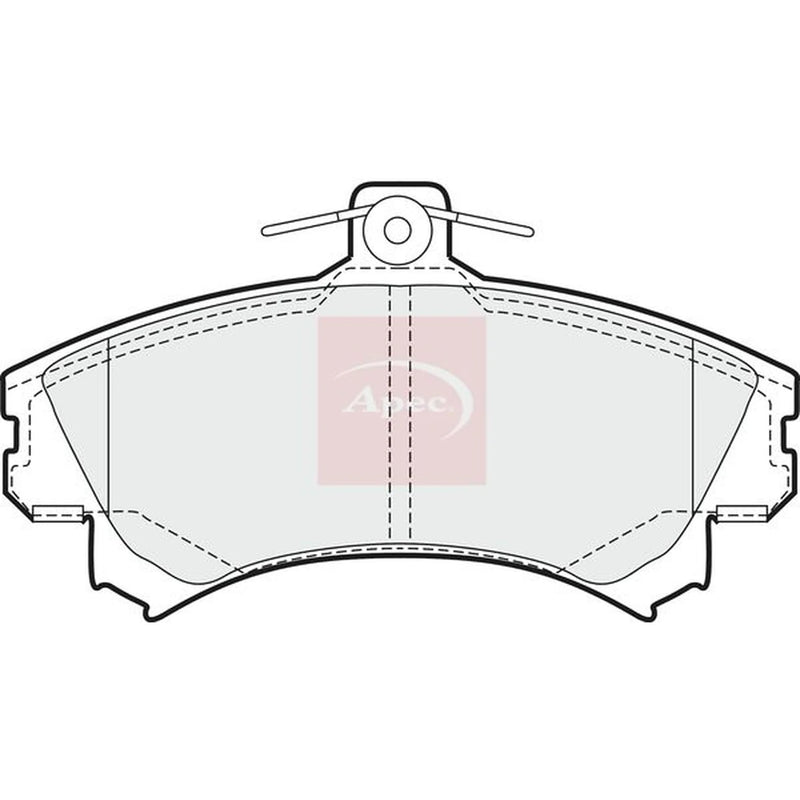 Apec Front Brake Pad Set PAD912