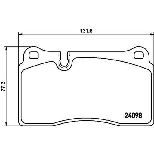 Mintex Front Brake Pad Set MDB2739