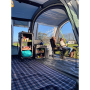 Olpro 2 Litre Stainless Steel Whistling Kettle Blue - Olpro - Van Life Living