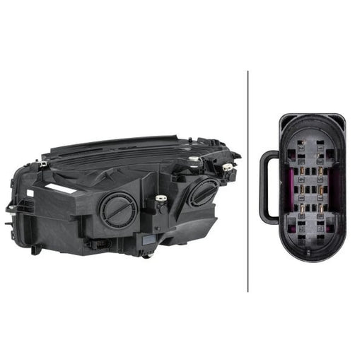 Hella Headlight Headlamp WY5W Right 1LG 354 877-041