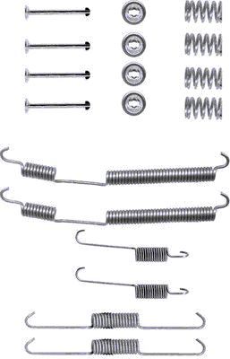 Textar Brake Shoe Accessory Kit Rear 97010300