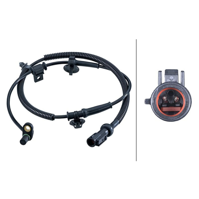 Hella ABS Wheel Speed Sensor Front 6PU 358 251-381