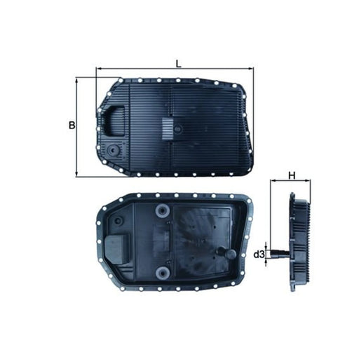 Mahle Automatic Gearbox Oil Sump HX 154