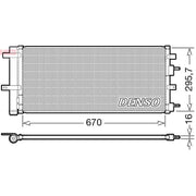 Denso Air Conditioning Condenser fits Ford Galaxy III 2015-2023 1.5 2.0