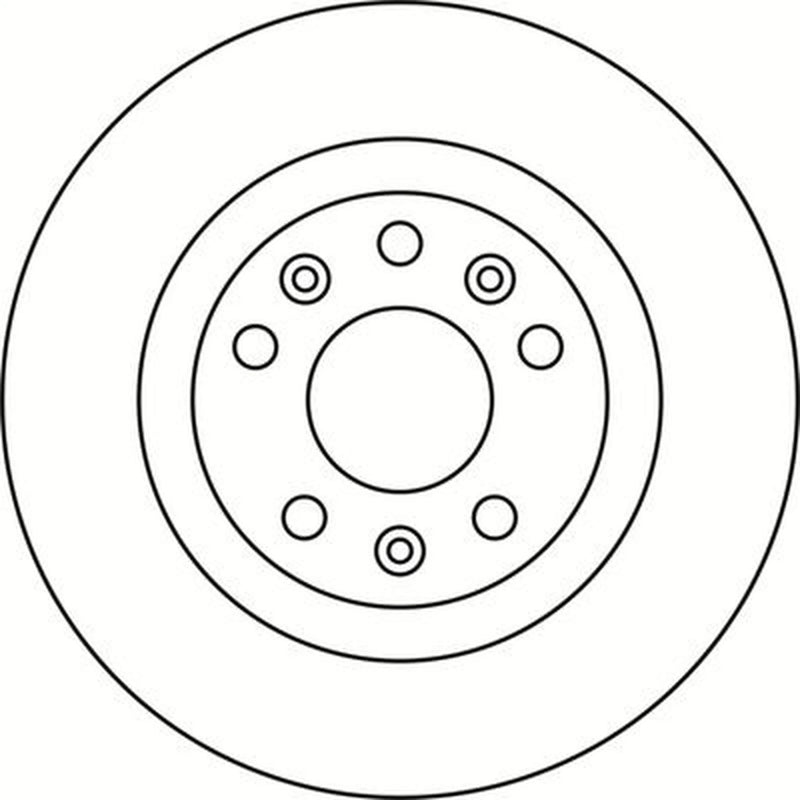 Abtex 2 x Rear Brake Discs BD1977S-x2