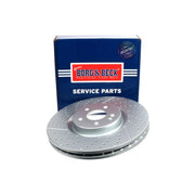 Borg & Beck 2 x / Front Brake Discs BBD6187S-x2