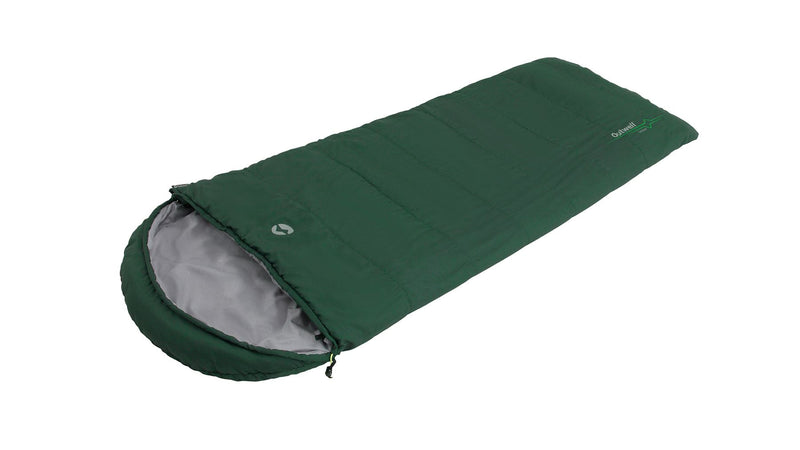 Outwell Campion Forest Green Forest Green Single Sleeping Bag - Outwell - Van Life Living