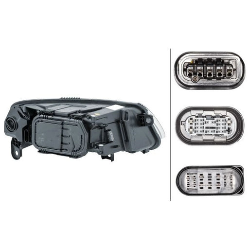 Hella Headlight Headlamp P21W Left 1ZS 009 701-111