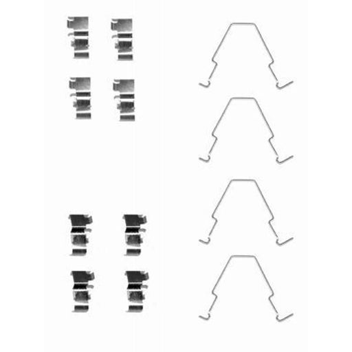 Textar Brake Pad Accessory Fitting Kit Rear 82501000