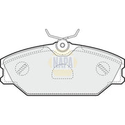 NAPA Front Brake Pad Set NBP1007