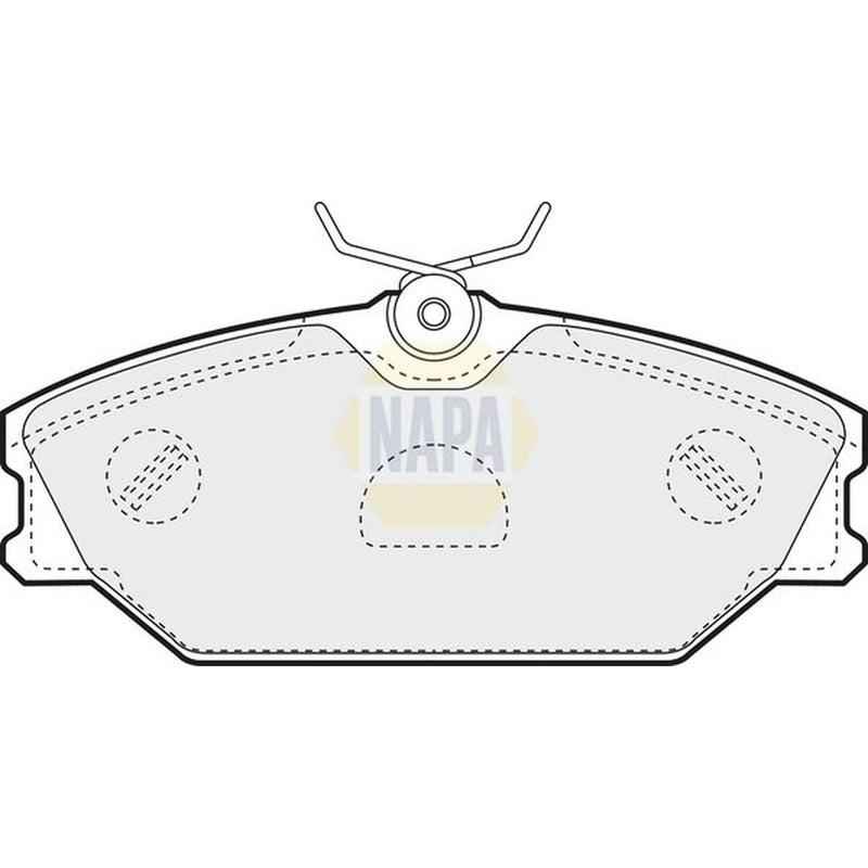 NAPA Front Brake Pad Set NBP1007