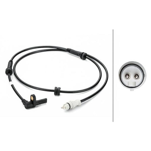 Hella ABS Wheel Speed Sensor Front Left 6PU 012 806-521