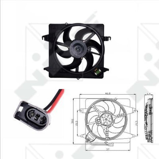 NRF Engine Cooling Fan 47019