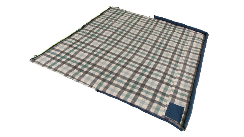 Outwell Camper Lux Deep Blue Single Sleeping Bag - Outwell - Van Life Living