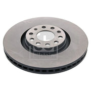 Febi 2 x Internally Vented Front Brake Discs 22950-x2