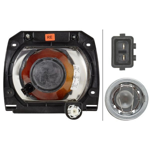 Hella Headlamp Insert Esh Fapo Rh Gr 1AE Right 1AE 003 427-161 70004-03186 1AE