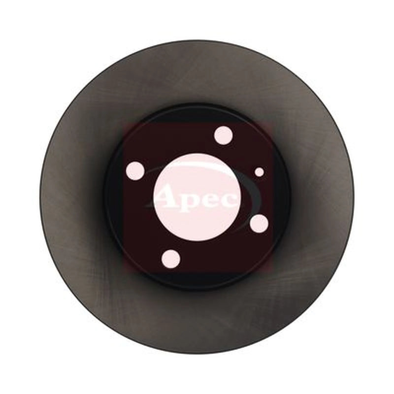 Apec 2 x Solid Front Brake Discs DSK137-x2