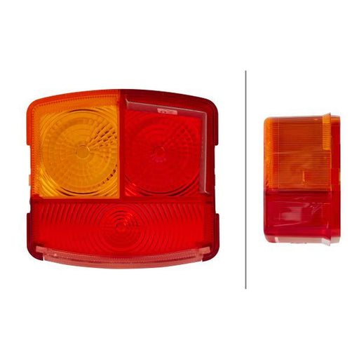 Hella Tail Light Assembly Lens Right 9EL 134 740-001