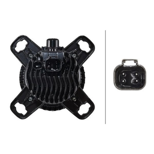 Hella Headlamp De-Les A Drl/Po Md12/24 1ML both sides 1ML 012 488-131 155 4029
