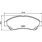Mintex Brake Pad Set MDB3235