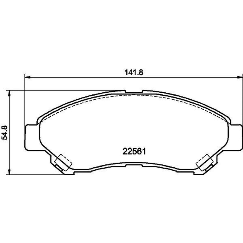 Mintex Brake Pad Set MDB3235