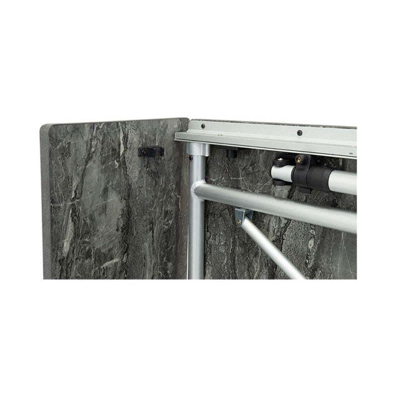 Travellife Sorrento Table Extendable Honeycomb Dark Grey 100/140/180Cm 2129390 - Travellife - Van Life Living