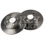 Key Parts 2 x Rear Brake Discs KBD4113-x2