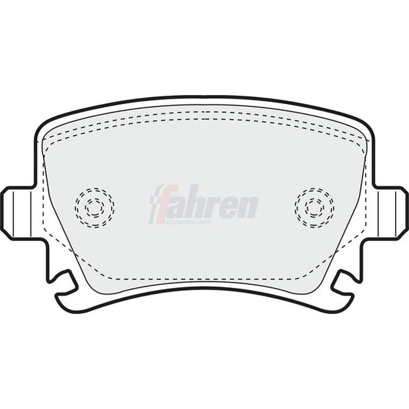 Fahren Front & Rear Brake Discs & Pads fits Audi A6 C6 2004-2011 2.7 3.0