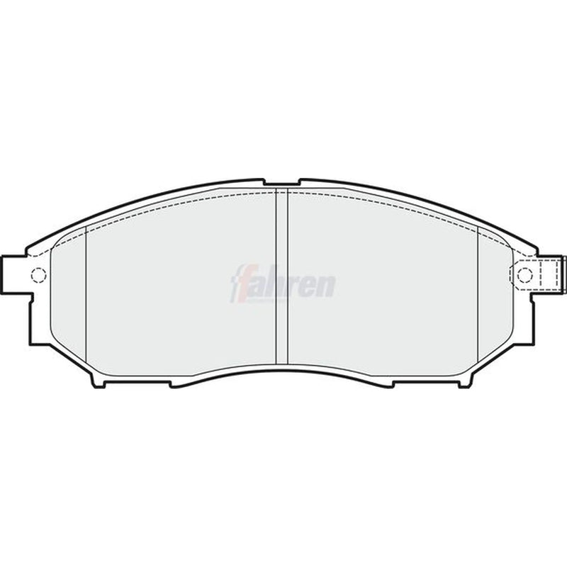 Fahren Front Brake Pad Set FBP3209