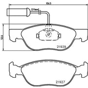 Mintex Front Brake Pad Set MDB1829