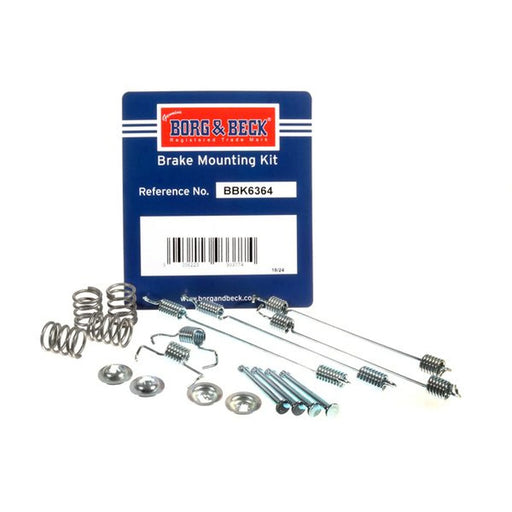 Borg & Beck Brake Shoe Accessory Kit Rear BBK6364