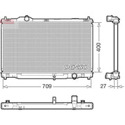 Denso Engine Radiator fits Lexus Gs 2005-2011