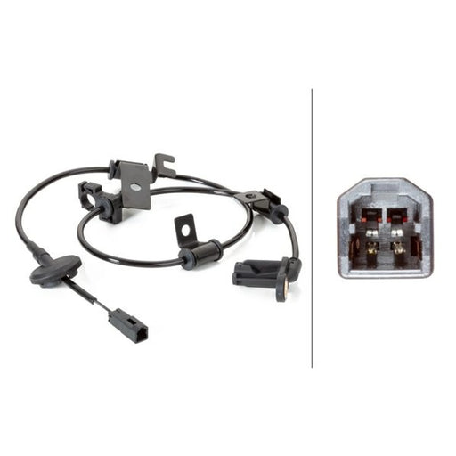 Hella ABS Wheel Speed Sensor Rear 6PU 230 040-471
